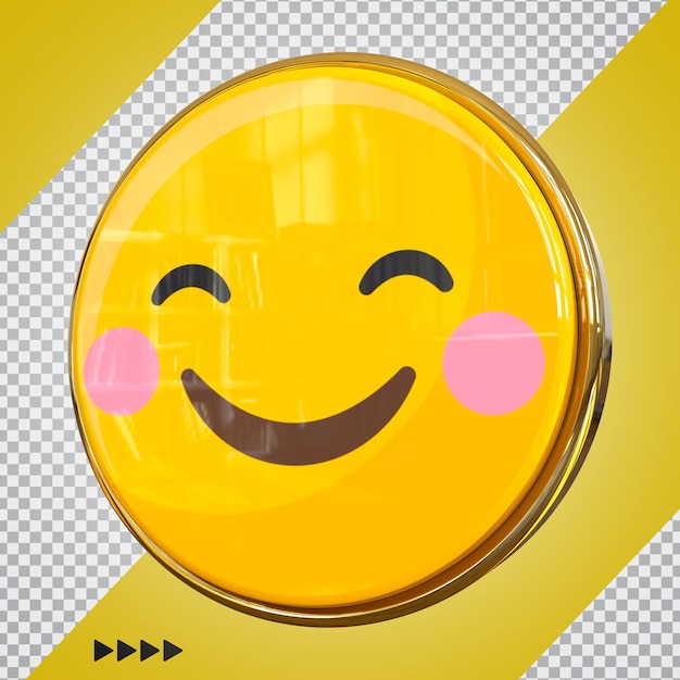 Emoji Sur Facebook Rendu 3d