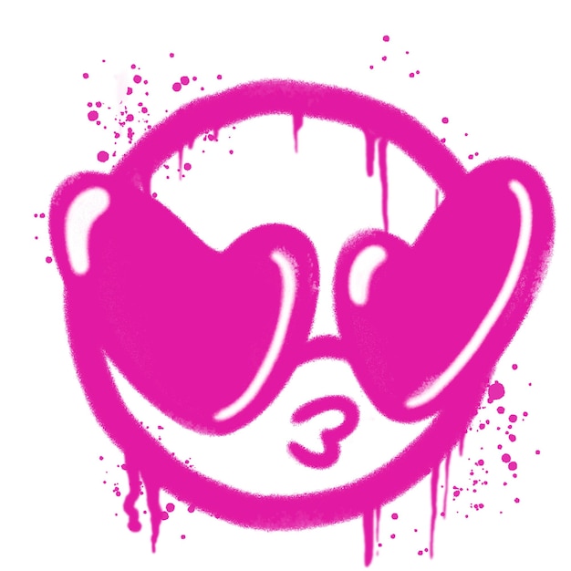 PSD emoji-graffiti-liebe