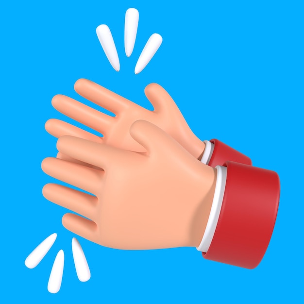 Emoji avec des mains qui applaudissent
