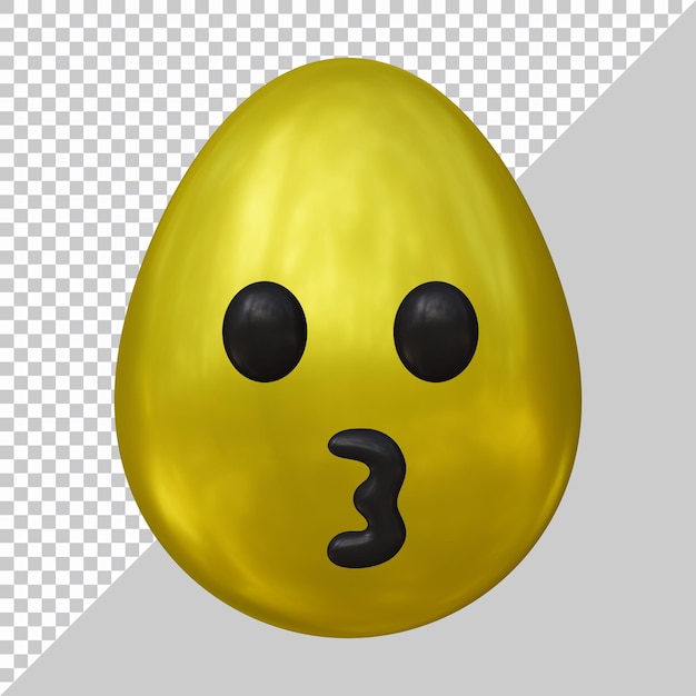 Emoji o emoticono para redes sociales en 3d render