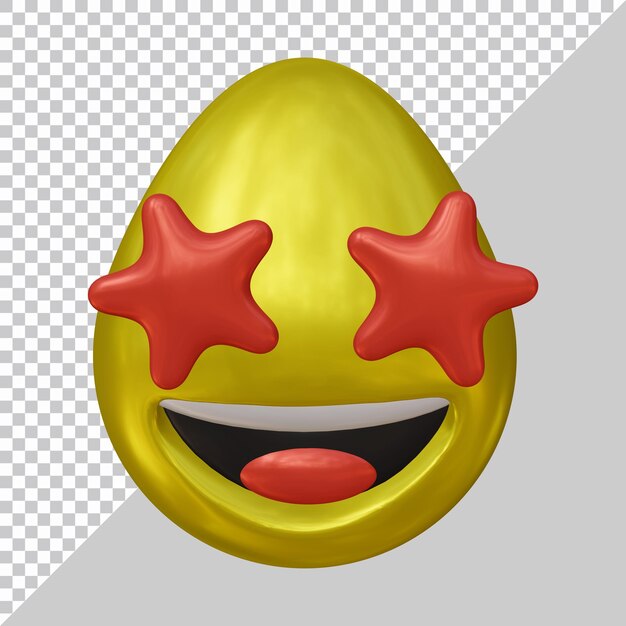 Emoji o emoticono para redes sociales en 3d render