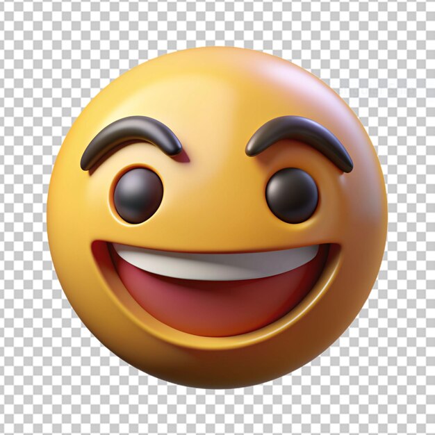 PSD el emoji psd 3d