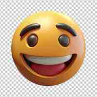 PSD el emoji psd 3d