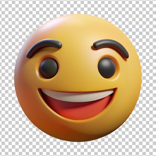 PSD el emoji psd 3d