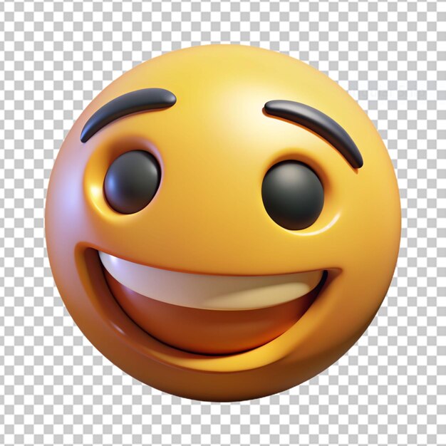 PSD el emoji psd 3d