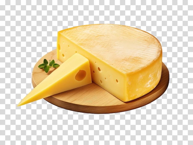 PSD emoji de queso en una ilustración vectorial de fondo transparente