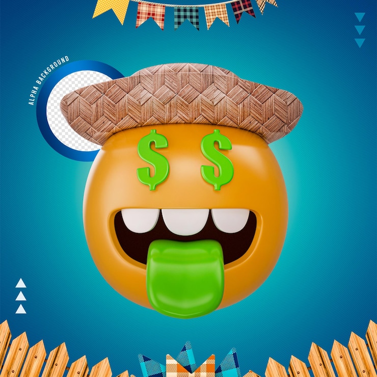 PSD emoji sao joao