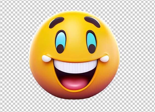 emoji de sonrisa con ojos sonrientes y sonrisa abierta