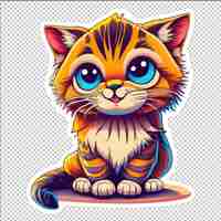 PSD emojis de chat parfaitement mignons