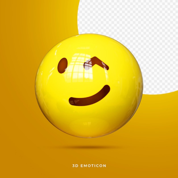PSD emoticon 3d premium ps