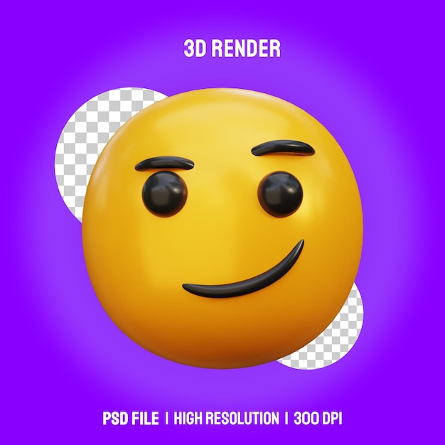 Emoticonos de renderizado 3d