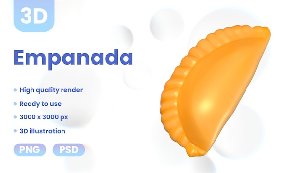 Empanada 3d