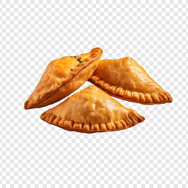 PSD empanadas isoladas em fundo transparente