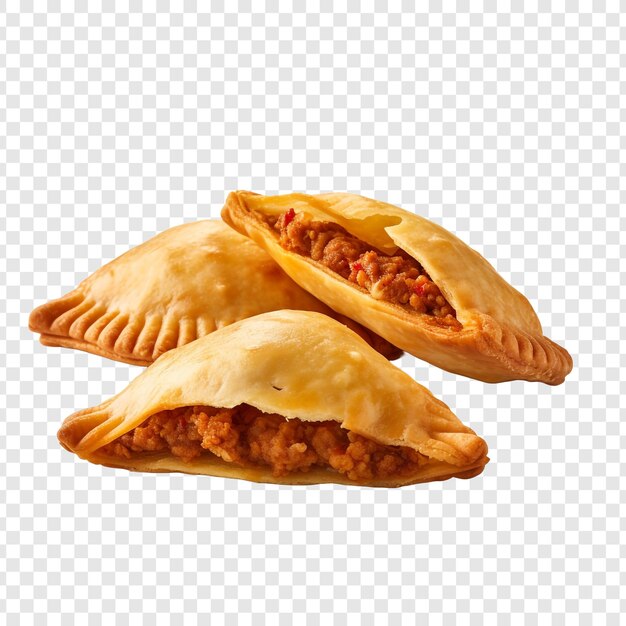 PSD empanadas isolées sur un fond transparent