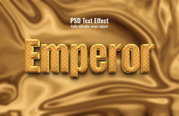 Emperor Text Style Effect