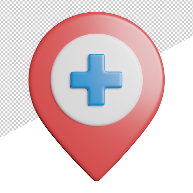 Emplacement du centre hospitalier