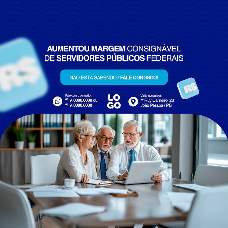 PSD emprestimo consignado pessoal dinero correspondente bancario crédito bolsa familia en las redes sociales