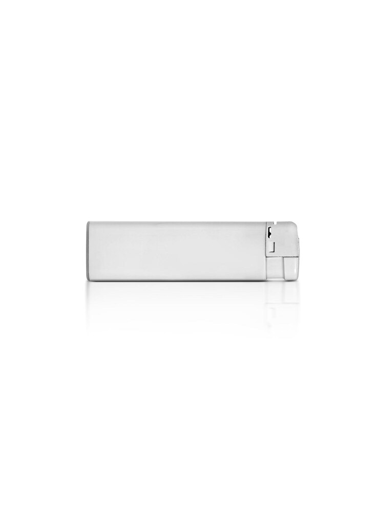 PSD encendedor de cigarrillos blanco de fondo transparente