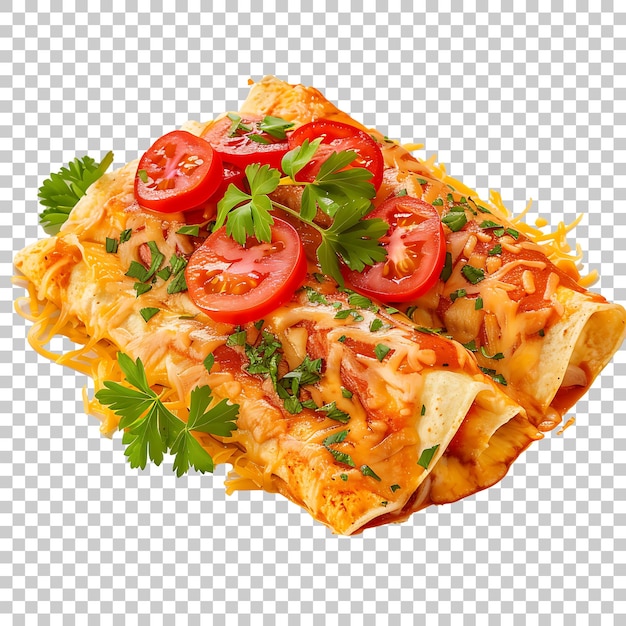 PSD enchiladas png mit durchsichtigem hintergrund