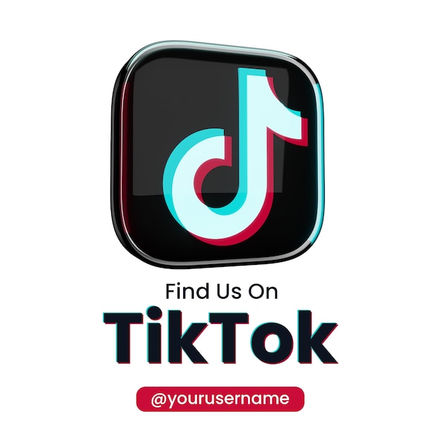Encuéntrenos en Tiktok para publicaciones en redes sociales