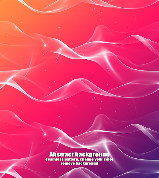 Endless Seamless Abstraction di linee fluide e dritte con consistenza isolata sfondo colorato