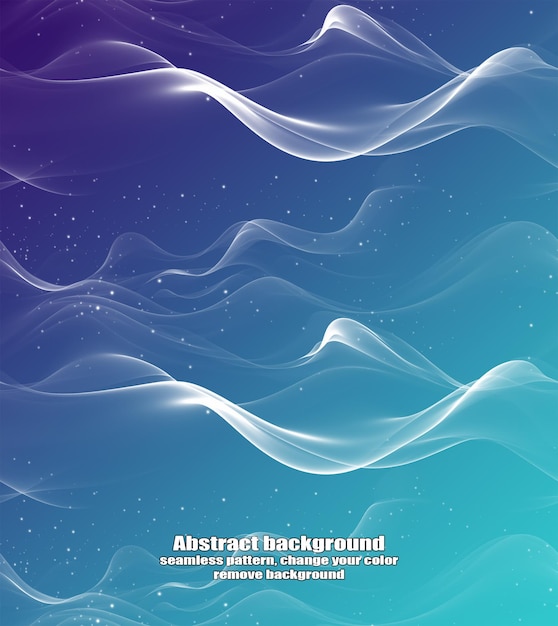 Endless Seamless Abstraction of Fluid and Straight Lines with Isolated Texture Colorful Background
