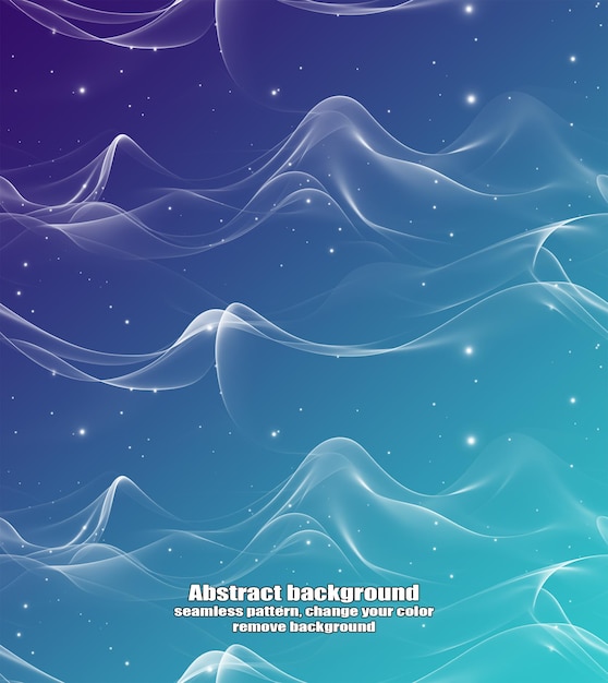 Endless Seamless Abstraction of Fluid and Straight Lines with Isolated Texture Colorful Background