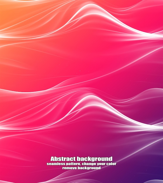 Endless Seamless Abstraction of Fluid and Straight Lines with Isolated Texture Colorful Background
