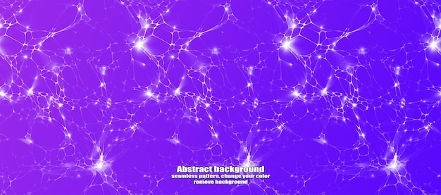 endless seamless lightning and star abstraction with isolated texture colorful background