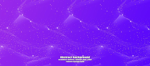 Endlose nahtlose Blitz- und Sternabstraktion mit isolierter Textur und buntem Hintergrund