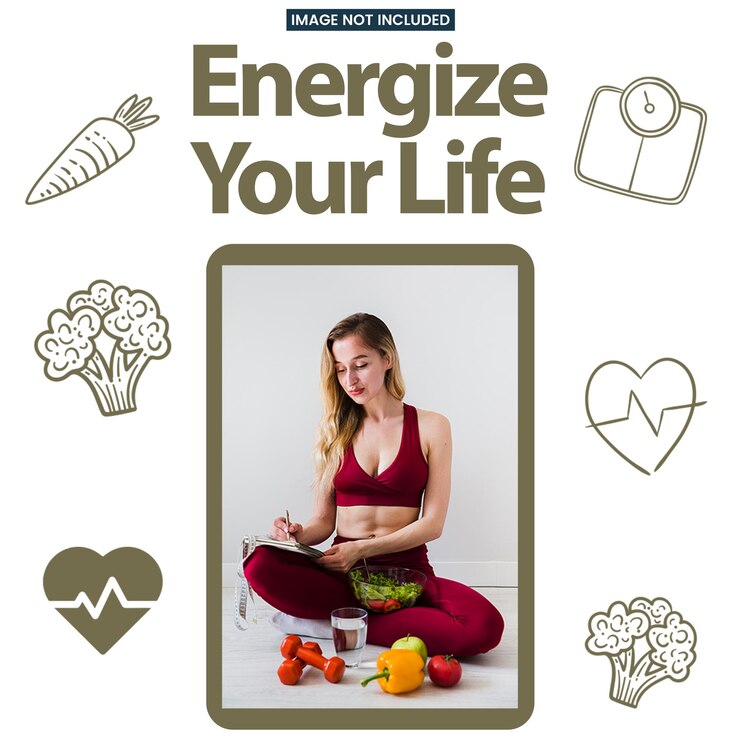 PSD energizar su vida estilo de vida saludable y acondicionamiento físico