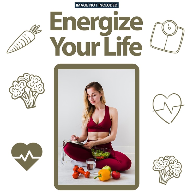 PSD energizar su vida estilo de vida saludable y acondicionamiento físico