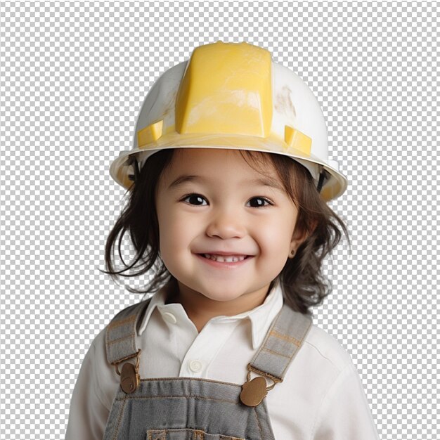 PSD enfants heureux et style de construction