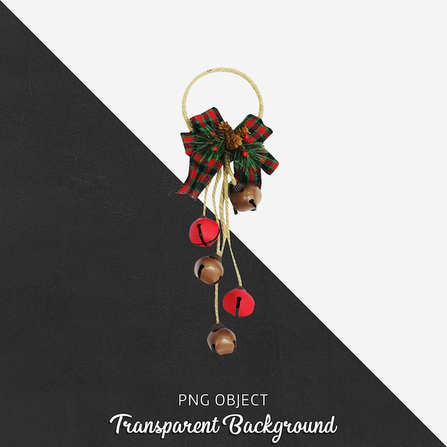 Enfeite de Natal em transparente