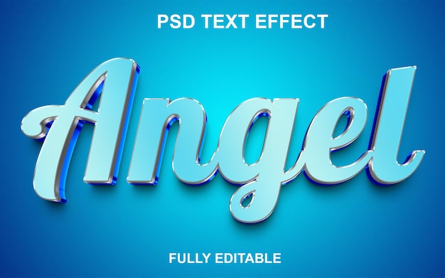 Engel 3D-Text-Stil-Effekt