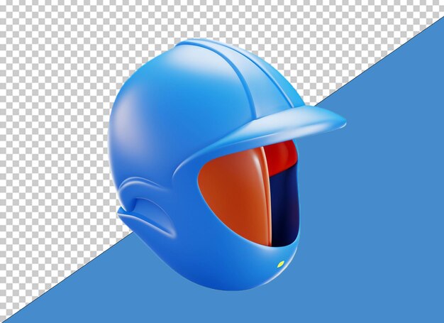 PSD engenheiro 3d bonito helemt png