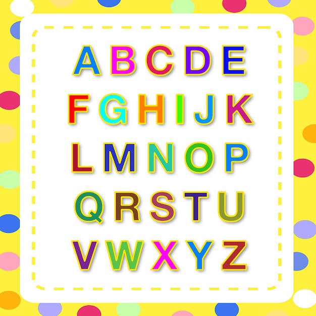 Englisches Alphabet