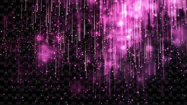 PSD enigmatic glowing aura rain with glowing energy and purple p png neon light effect y2k collection