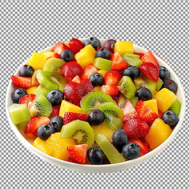 Ensalada de frutas para niños pequeños perspectiva fondo blanco id de trabajo 4bca1ba63c664a47a13780160b77c109