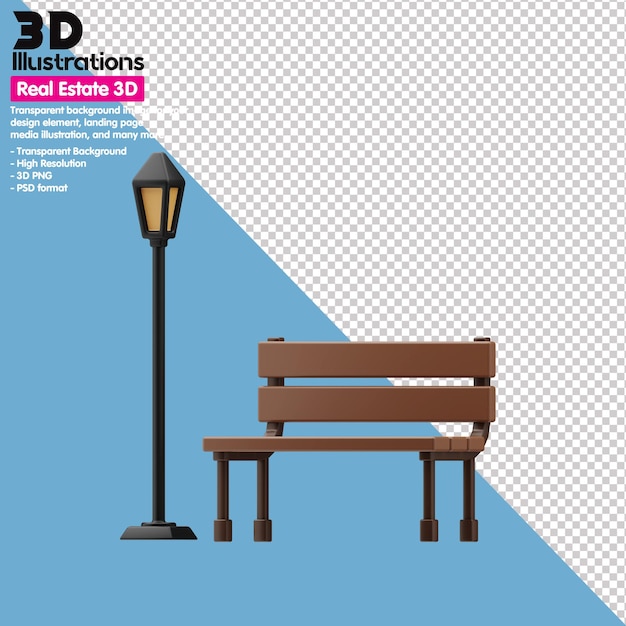 Ensemble d'icônes 3D Immobilier 3D PNG
