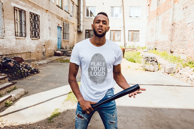 Ensemble de maquette de t-shirt