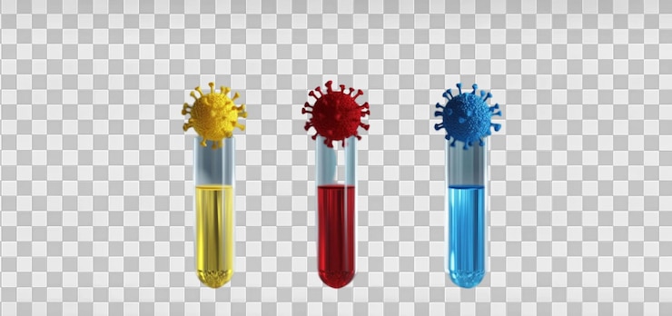 PSD ensemble de vecteurs liquides chimiques pour tubes d'essai de laboratoire