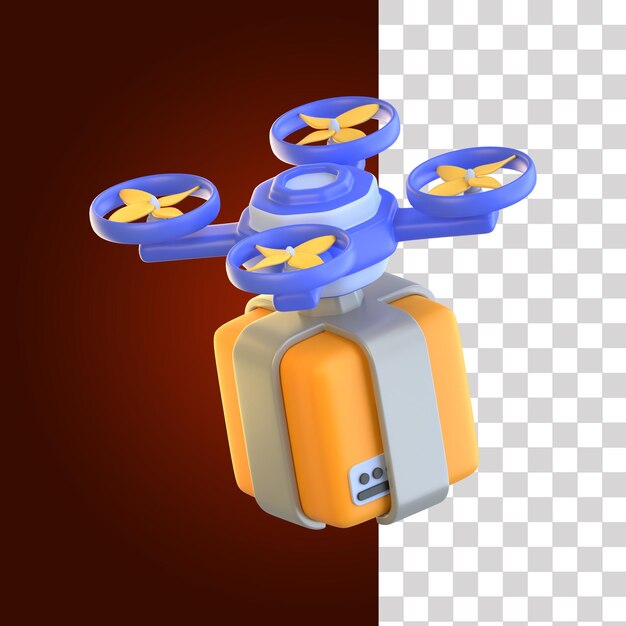 Entrega 3D por ilustración aérea