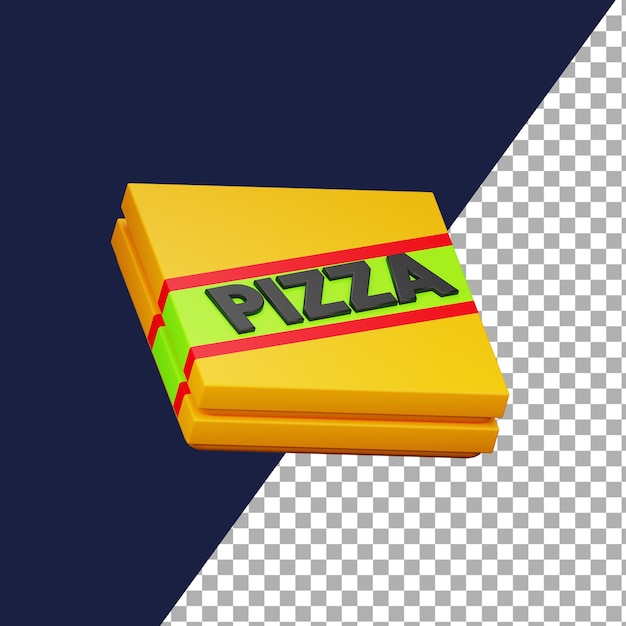 PSD entrega de pizzas em 3d