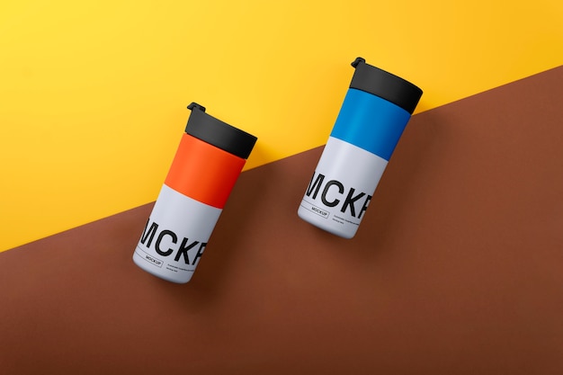 Entwurf eines nachhaltigen Reisemockups