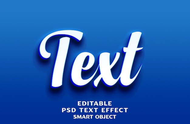 Entwurf von 3D-Text-Effekten für Text