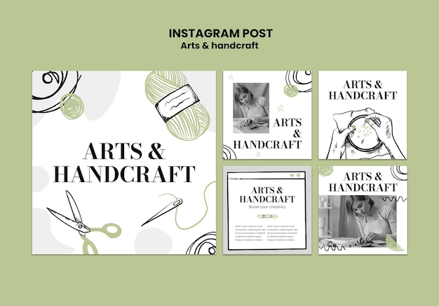 Entwurfsvorlage für Kunst und Handwerk