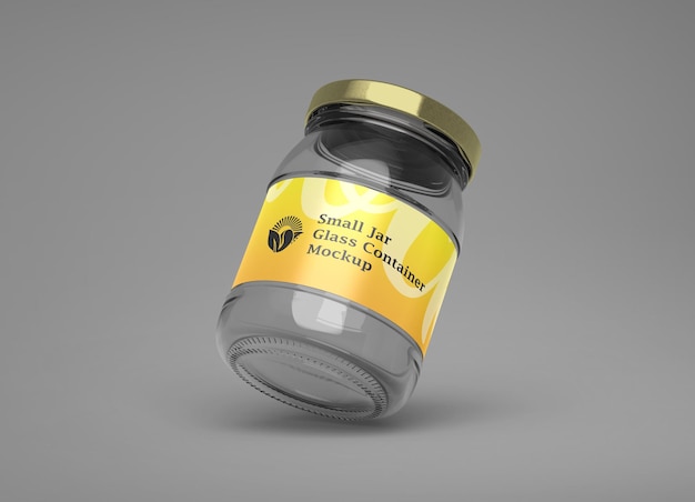 Envase de cristal tarro pequeño