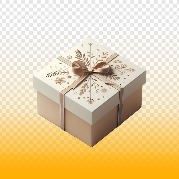 PSD envase de regalo en formato de caja