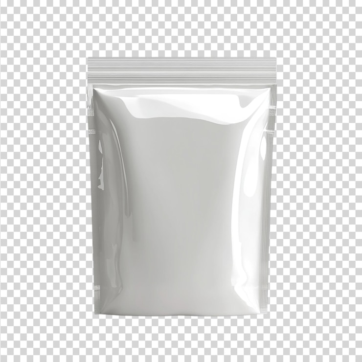 PSD envases de plástico en blanco aislados sobre un fondo transparente